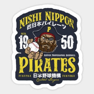 Nishi Nippon Pirates Sticker